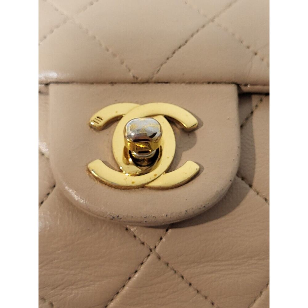 CHANEL MATELASSE Chain Shoulder Bag Lambskin - Picture 10 of 16